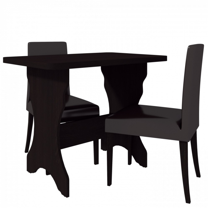 Masa bucatarie KC-2 UA, 90x60x73 cm, wenge [5]