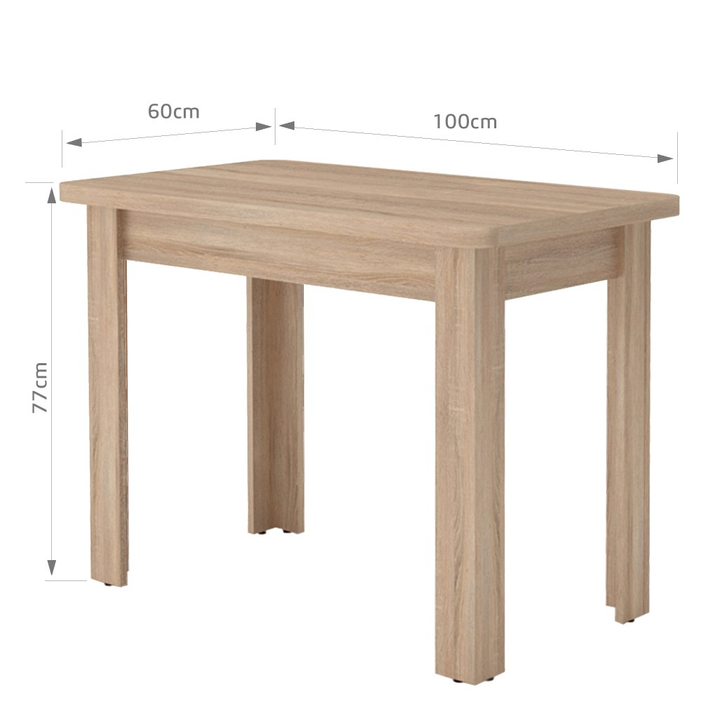 MASA BUCATARIE KC-6 UA, SONOMA 100x60x74cm [4]