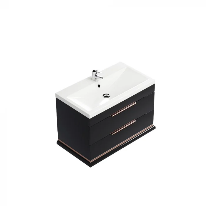 Masca baie Hermes, 81x55x45cm, Negru [2]