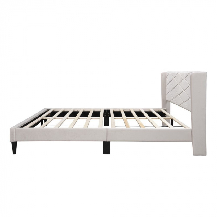 Pat tapitat Maya, 160x200cm, Bej [5]