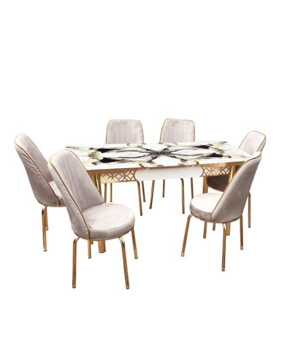 SET MASA 6 SCAUNE ALTIN 2 [1]