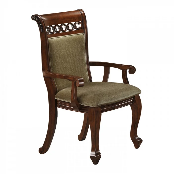 Set masa  Lemn Masiv AC3269T + 8 Scaune, Antique Cherry [3]