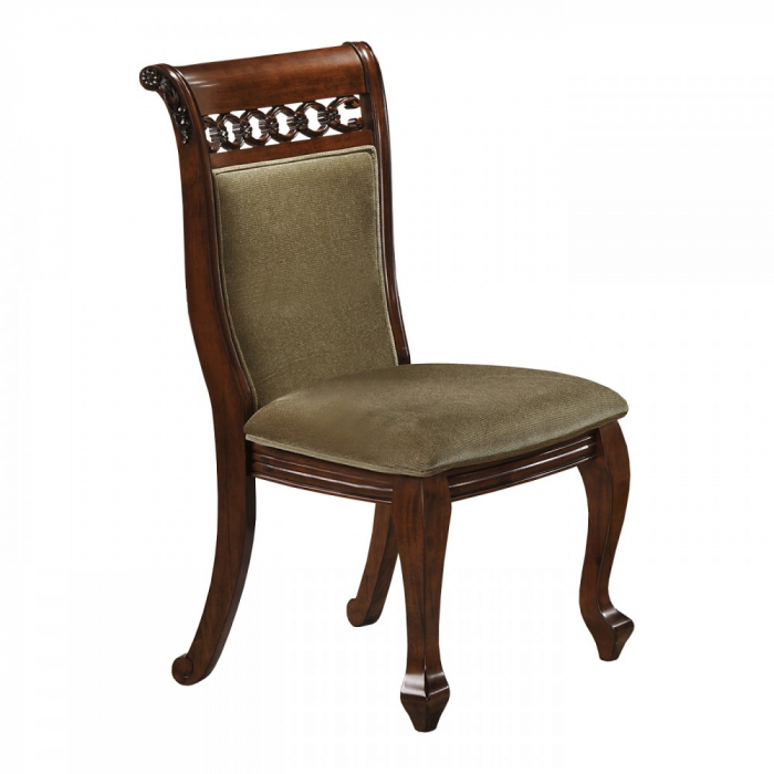 Set masa  Lemn Masiv AC3269T + 8 Scaune, Antique Cherry [2]