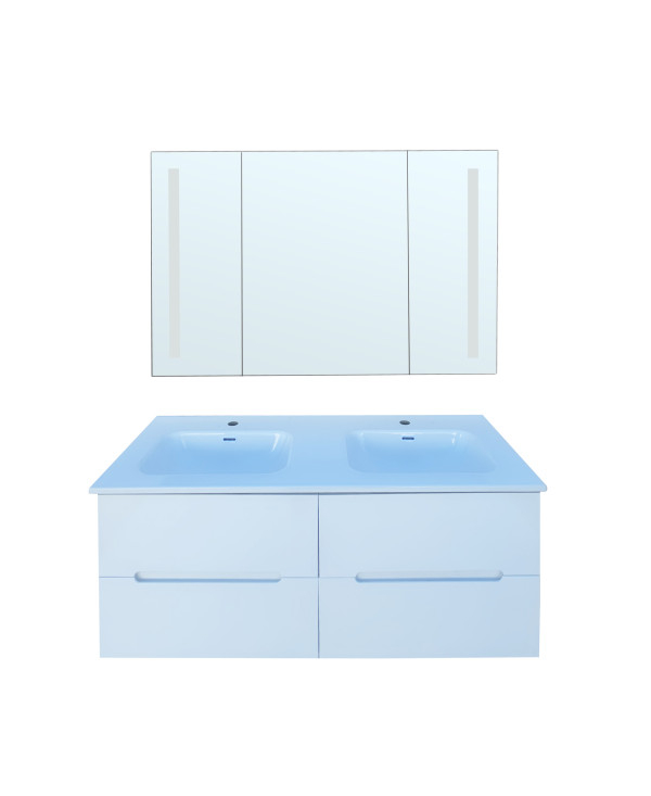 Set mobilier baie 1106, 121x47x48cm [2]