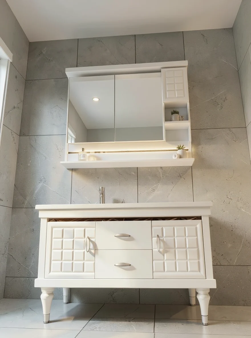 Set mobilier baie 1154, 121x50x81cm [2]