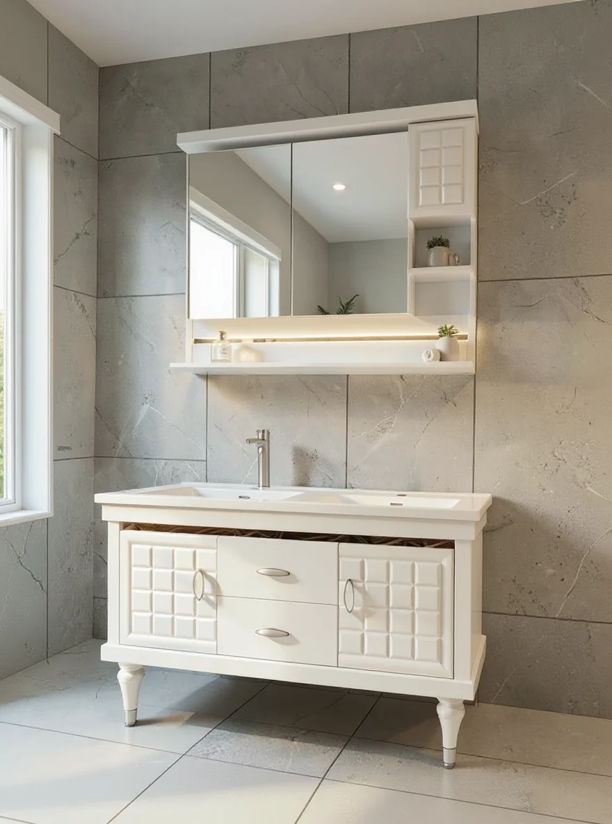 Set mobilier baie 1154, 121x50x81cm [4]