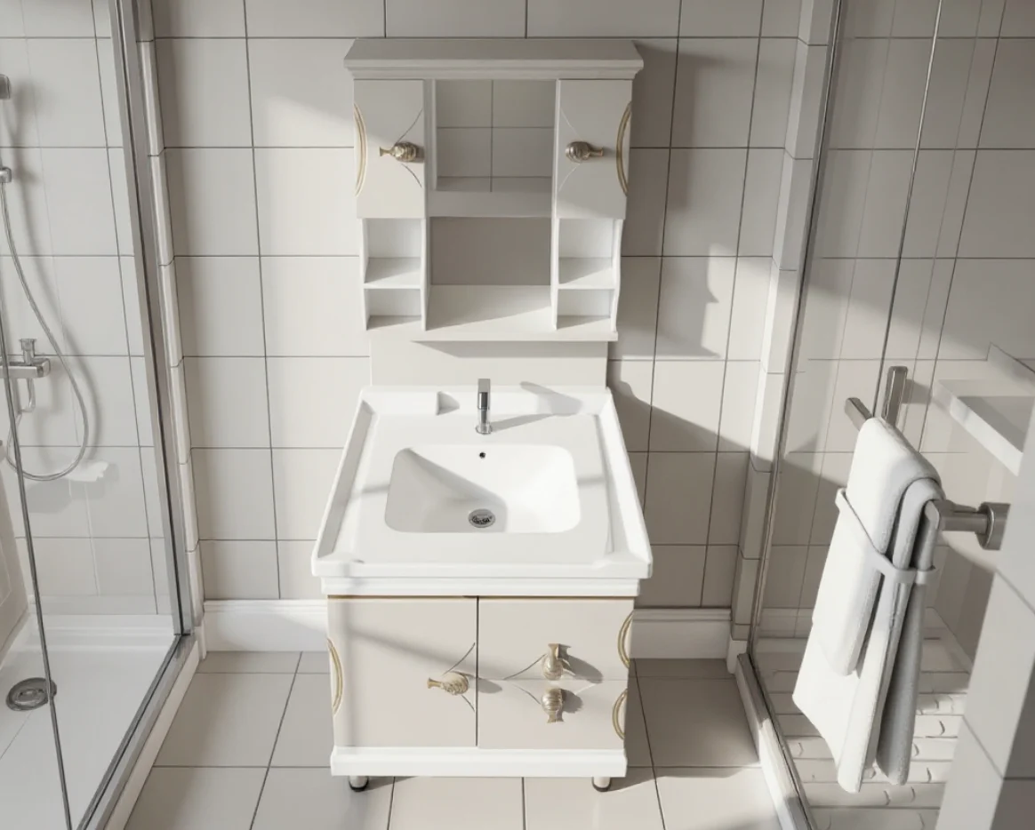 Set mobilier baie 858, 81x48x81cm [2]