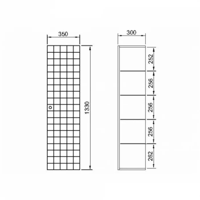 Set mobilier baie Adele, Alb [2]