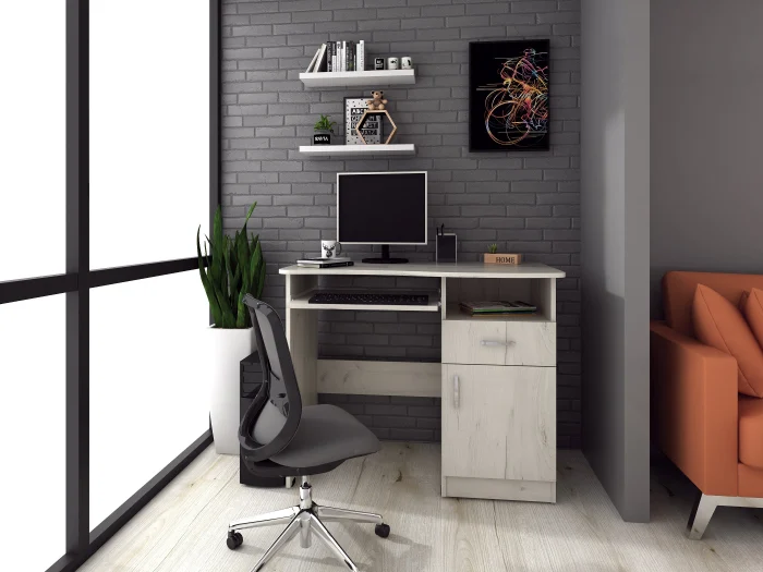 MOBILIER BIROU - Birou Elize, 103x62x82 cm, Stejar k001