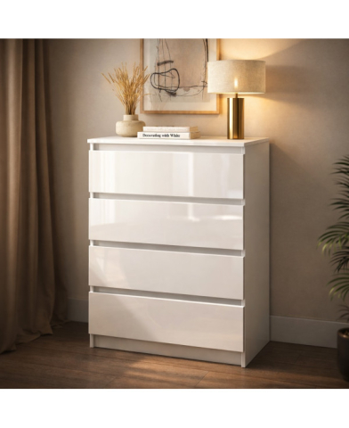 Comode - Comoda ARIA 4 sertare, 70x40x96cm