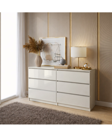 Comode - Comoda ARIA 6 sertare, 120x40x77cm