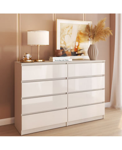 Comode - Comoda ARIA 8 sertare, 120x40x97cm