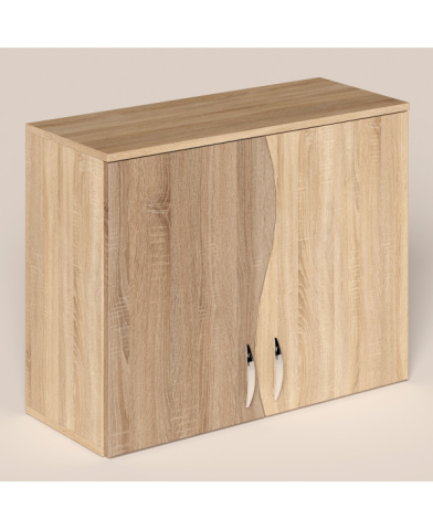 Dulapuri - Corp superior PAULA , 80x30x60cm, sonoma / trufe