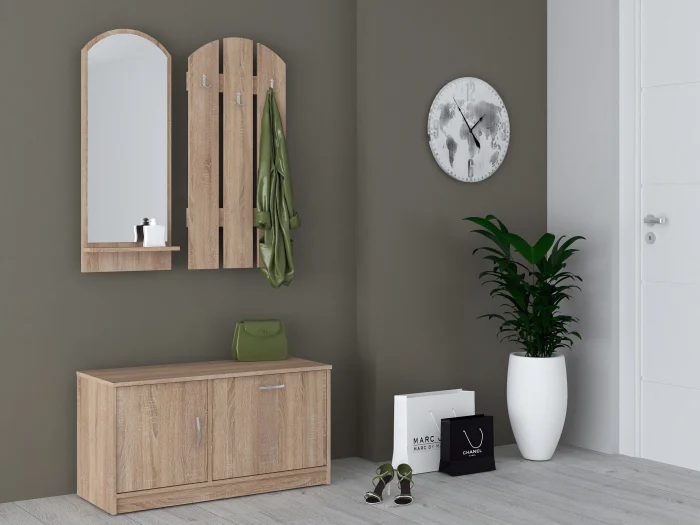 Cuier Olga Ro,100x36x150 cm, Sonoma [1]