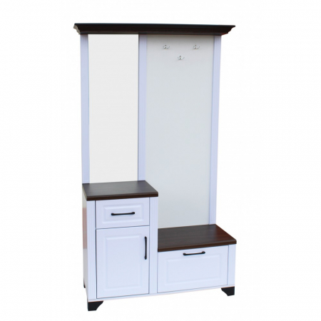 Produse - Cuier ZQD 108, 110x43x200cm, Alb