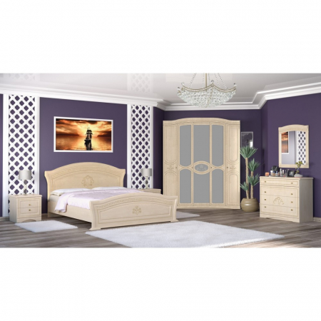 Produse - Dormitor Milano netapitat 5-usi UA, mesteacan