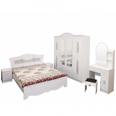 Produse - Dormitor ZQB-810, 4 USI, Alb