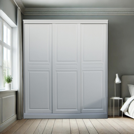 Produse - Dressing BD05 Alb, 160x55x200cm