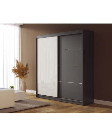 Dulapuri - Dressing Velvet Silver, ANTRACIT