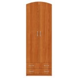 Dulap-4 ( 2U+2S ) Ro, 74x54x212 cm Cires [2]