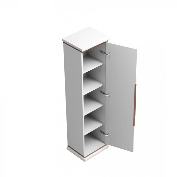 Dulap baie Hermes, 39x141x31cm, Alb [1]