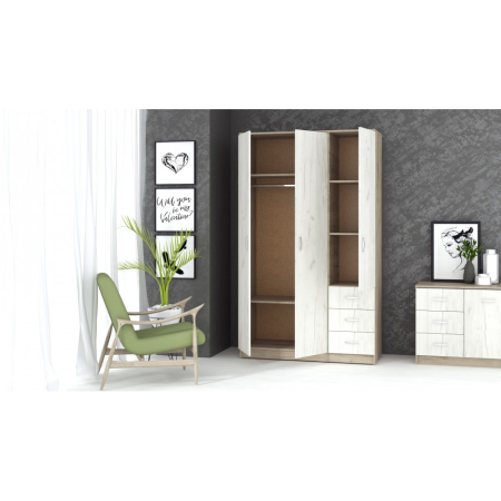 Dulap Ionut, 120x50x200 cm, K002+K001 [1]