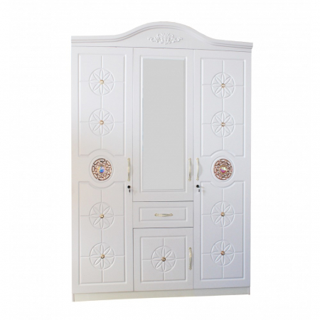 Dulap ZQE 021 MDF - 4U+1S, 150x200x50cm [1]