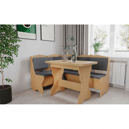 Masa bucatarie Laura, 90x60x73 cm, fag [1]