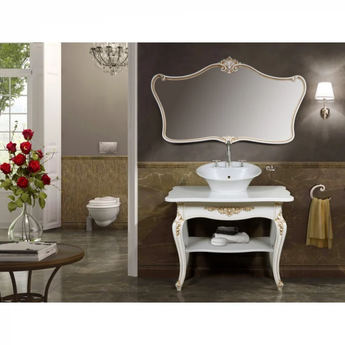 Masca baie + Lavoar - Masca baie + lavoar Portofino, 100x101x59cm, Alb