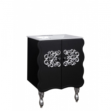 Masca baie + Lavoar - MASCA BAIE + LAVOAR TEMPTATION, 66X90X47CM, NEGRU