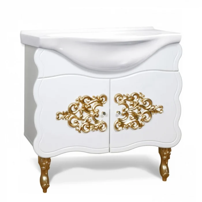 Masca baie + Lavoar - Masca baie + lavoar Temptation, 87x90x51cm, Aur