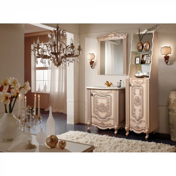 Masca baie + lavoar Venice, 62x90x47cm, Stejar [1]