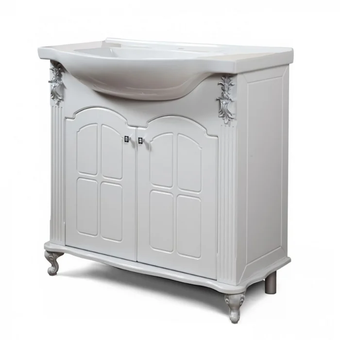 Masca baie + Lavoar - Masca baie + lavoar Versailles, 85x88x45cm, Argint