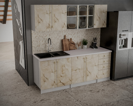 Mobila bucatarie moderna Karina 2 metri [2]