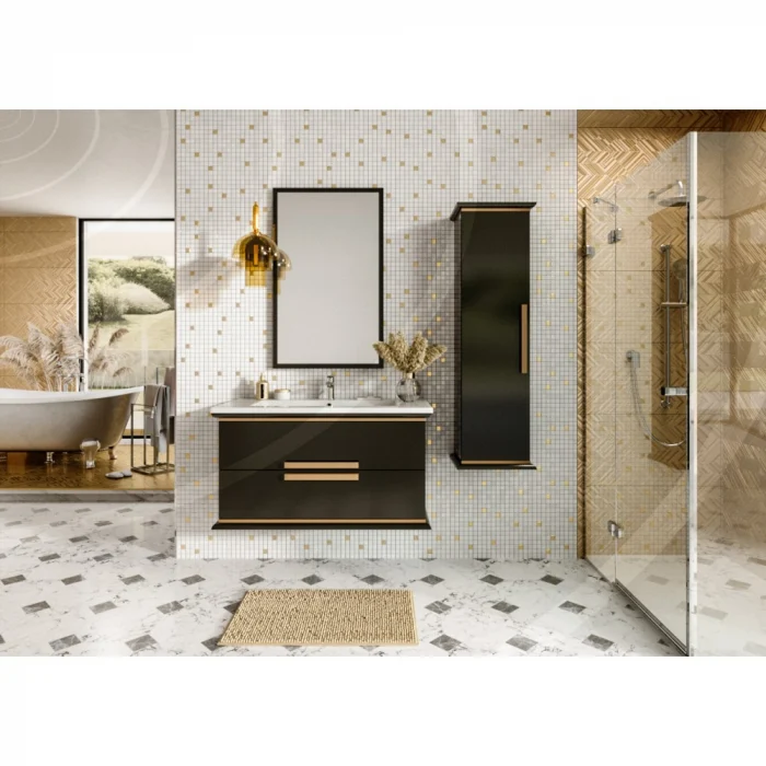 Oglinda baie Hermes, Negru [1]