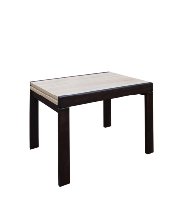 SET MASA KORS + 4 SCAUNE 6012, SONOMA-NEGRU [3]