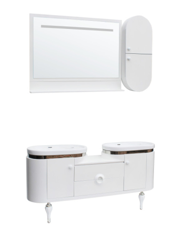 Set mobilier baie - Set mobilier baie 1101, 157x40x85cm