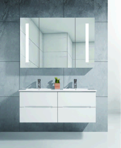 Set mobilier baie - Set mobilier baie 1106, 121x47x48cm