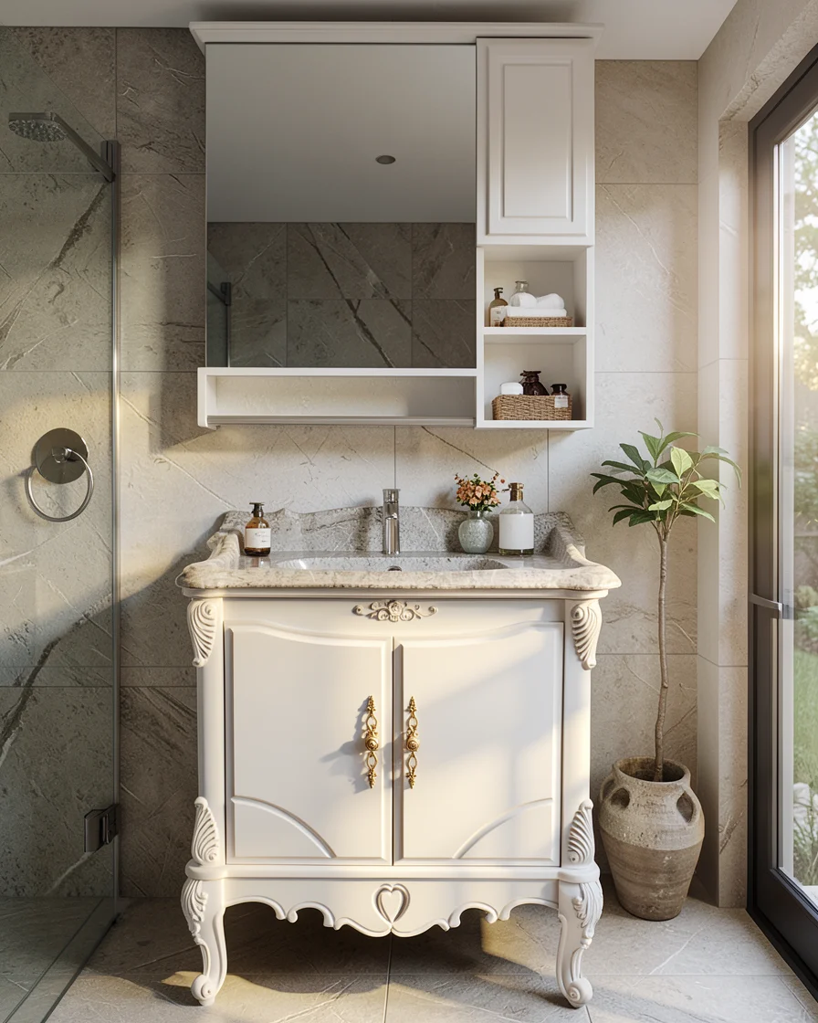 Set mobilier baie - Set mobilier baie 780, 80x49x89cm