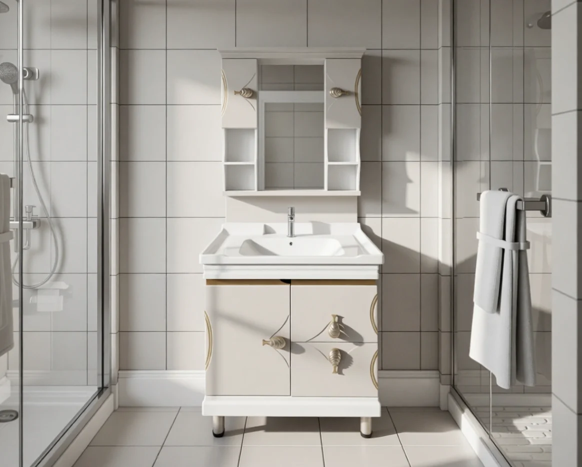 Set mobilier baie - Set mobilier baie 858, 81x48x81cm