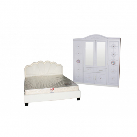 Produse - Set Pat Comfort 2 + Dulap ZQE 021 MDF - 6U+2S