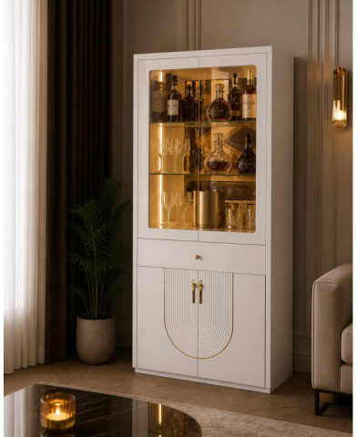 MOBILIER LIVING - VITRINA CELLARIO, 80x54x227cm