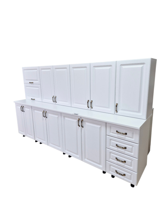 Bucatarie ALSACIA MDF alb 2,6M [3]