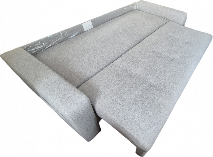 CANAPEA BASIC BRAT LAT extensibila stofa plusata maro Wind 22 [6]