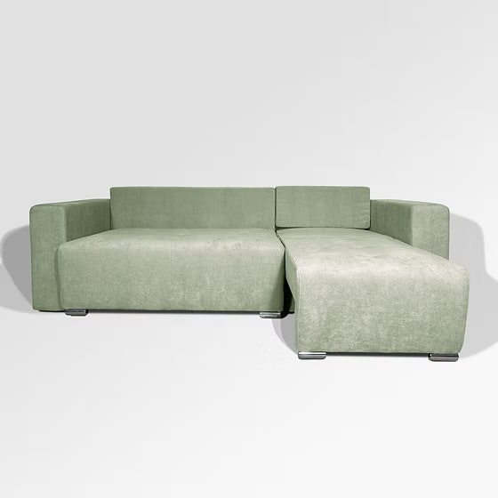 CANAPEA COLT DEBORA 150 stofa plusata bej inchis Wind 21 [8]