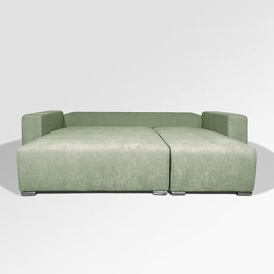 CANAPEA COLT DEBORA 150 stofa plusata bej inchis Wind 21 [9]