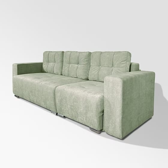 CANAPEA COLT DEBORA 150 stofa plusata bej inchis Wind 21 [5]