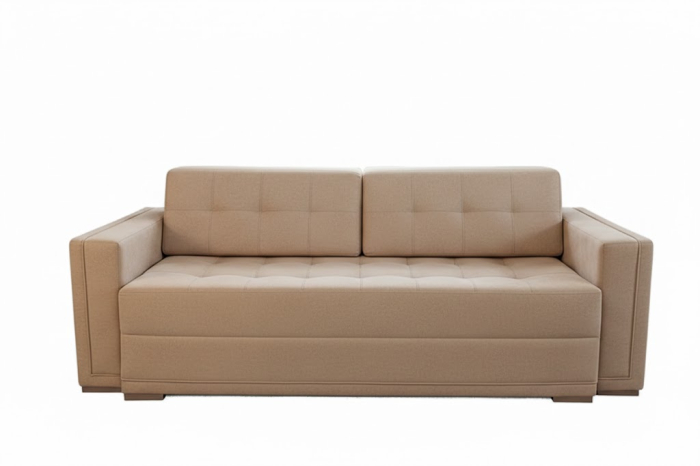 CANAPEA GAUDI extensibila stofa bej plusata Wind 11 [2]