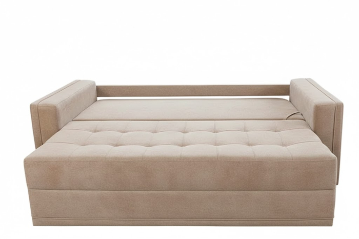 CANAPEA GAUDI extensibila stofa bej plusata Wind 11 [3]