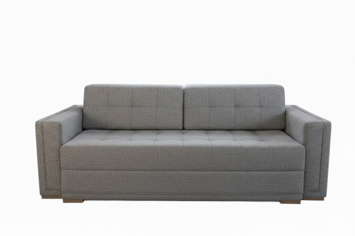 CANAPEA GAUDI extensibila stofa gri Aragon 90 [3]